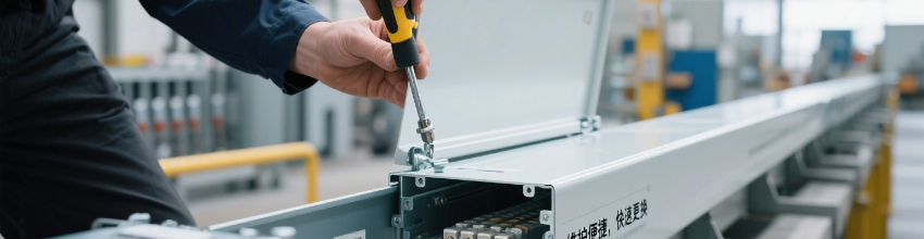 Könnyű karbantartás és gyors csere