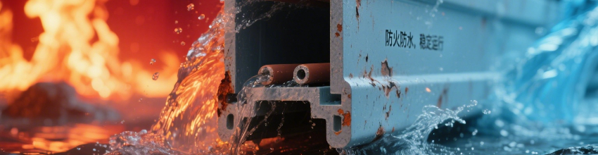 Vízálló és tűzálló, stabil működés