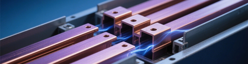 Efficient power supply, unobstructed flow